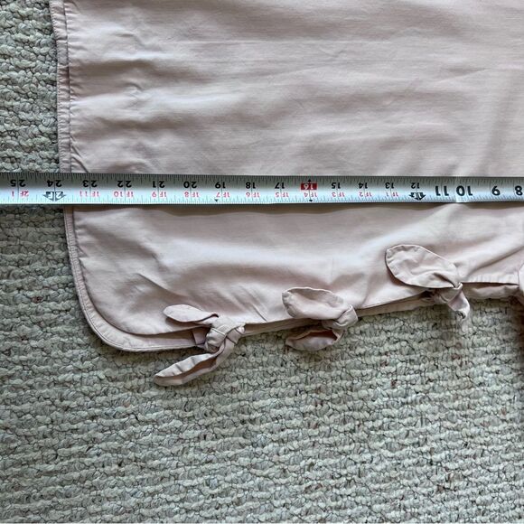 Club Monaco Adeelah Side-tie Pink Top - Picture 12 of 12